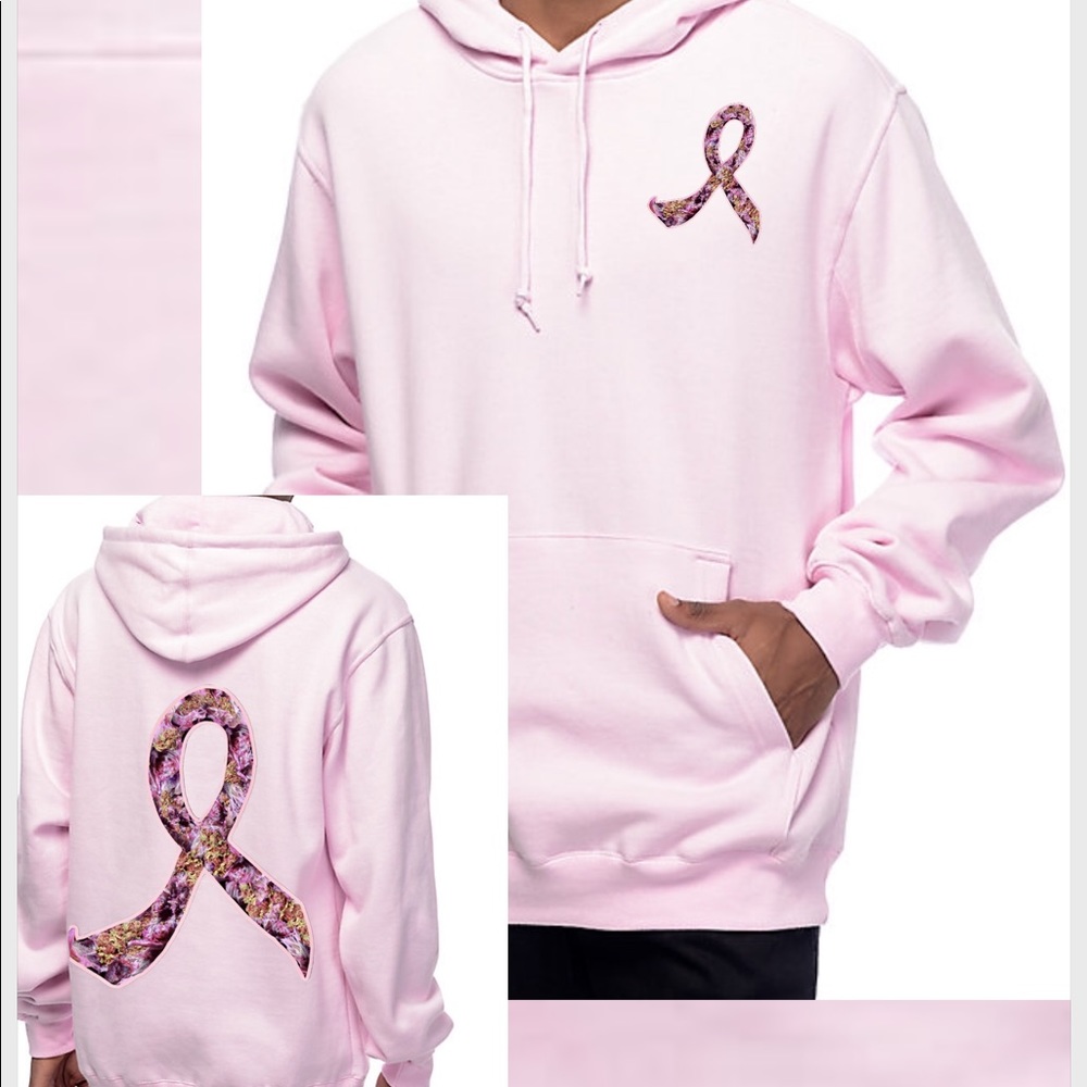 Breast cancer unisex all sizes Cannabis awareness!